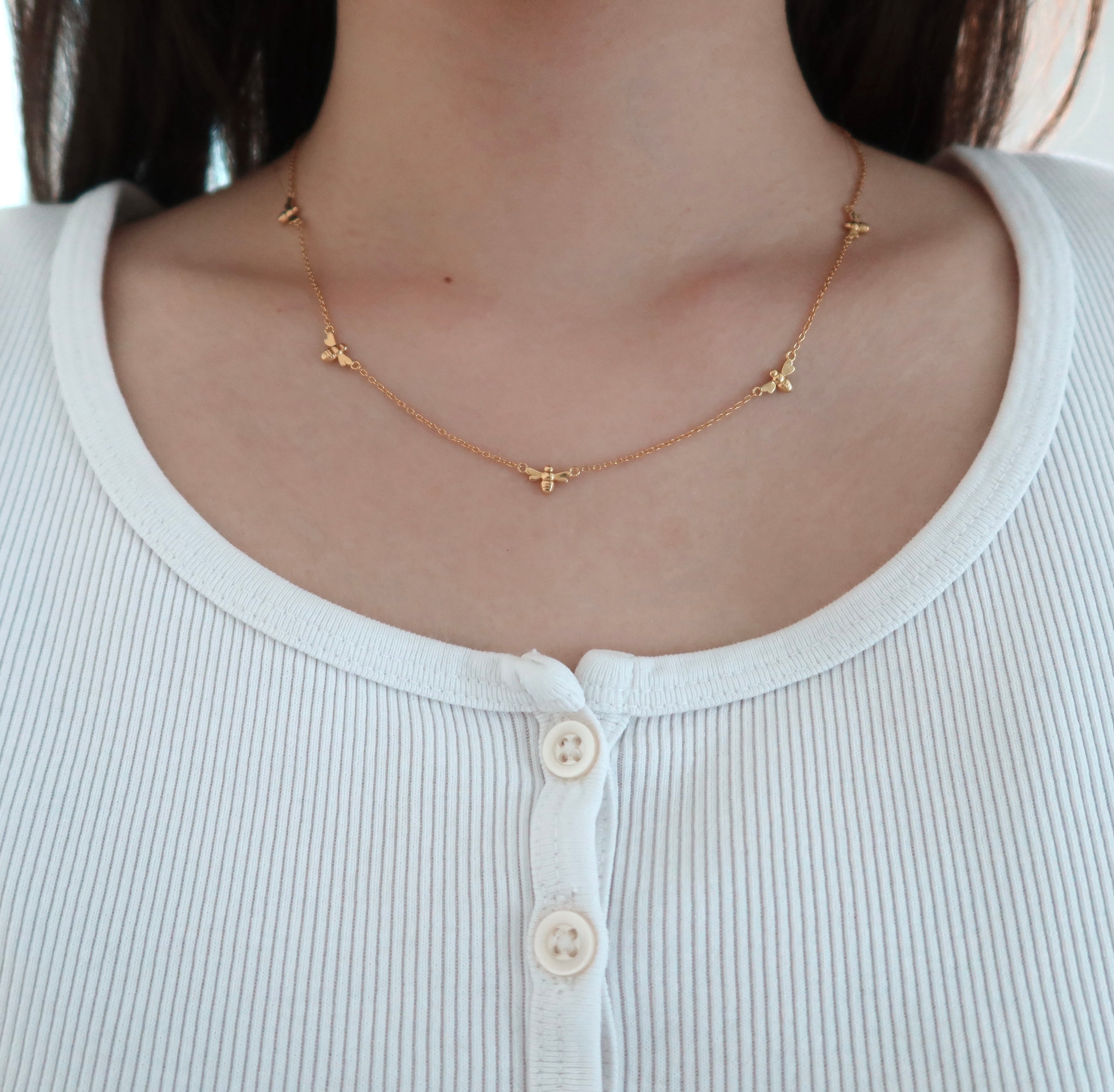 Bee Chain Necklace