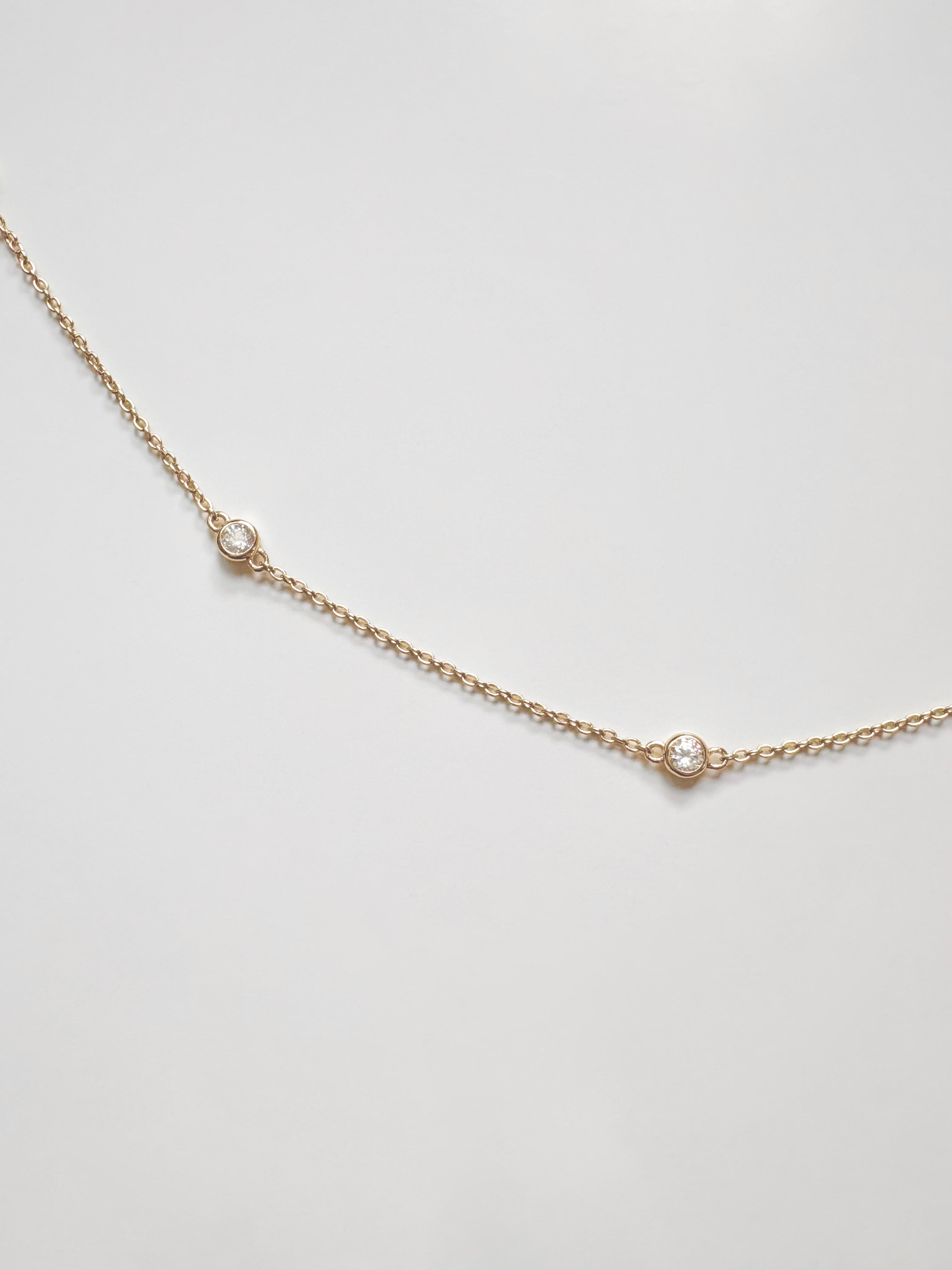 Minimal Station Necklace