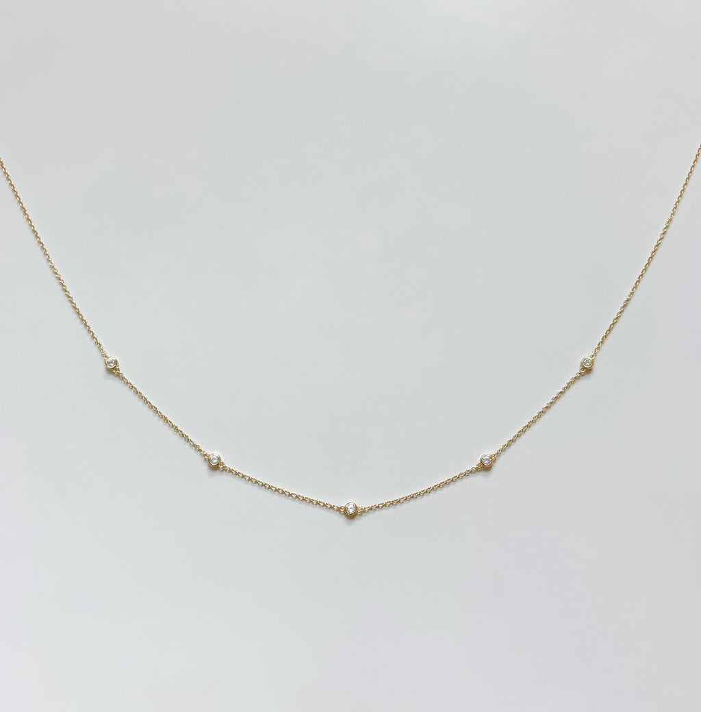 Minimal Station Necklace