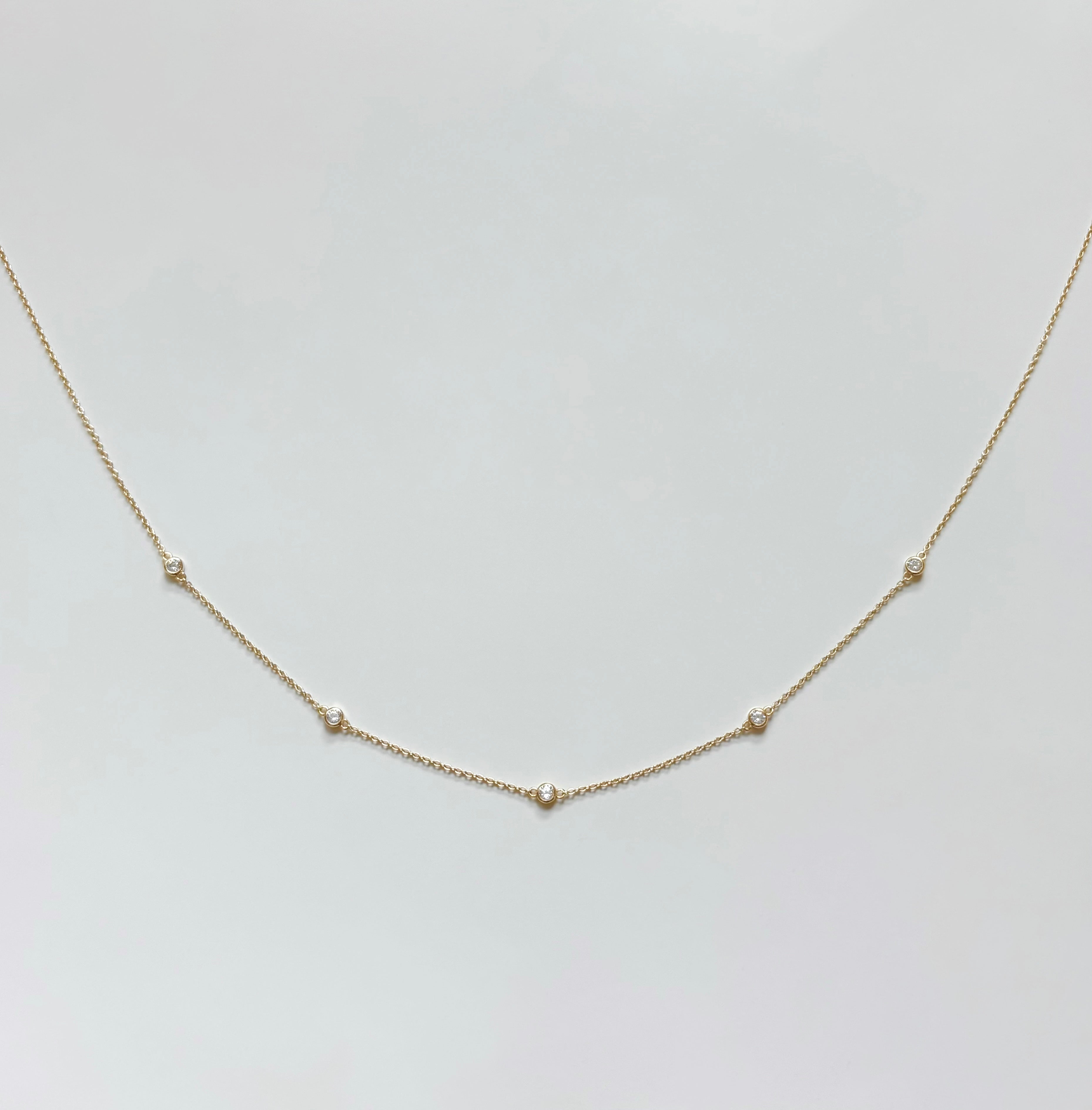 Minimal Station Necklace